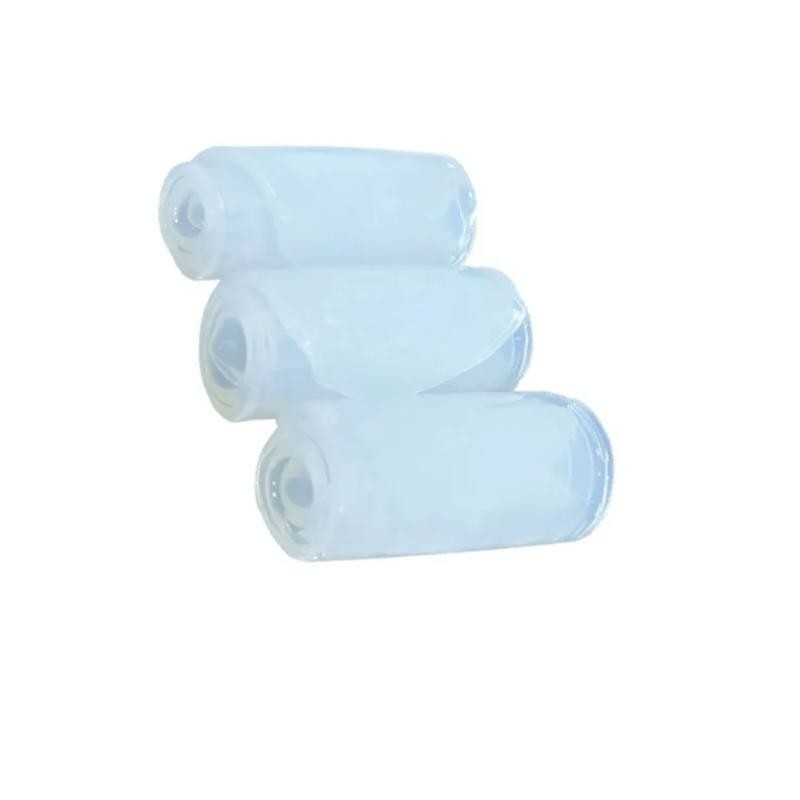 Sin color transparente 8.5Mpa Silicone fumado LFGB caucho de silicona para moldear
