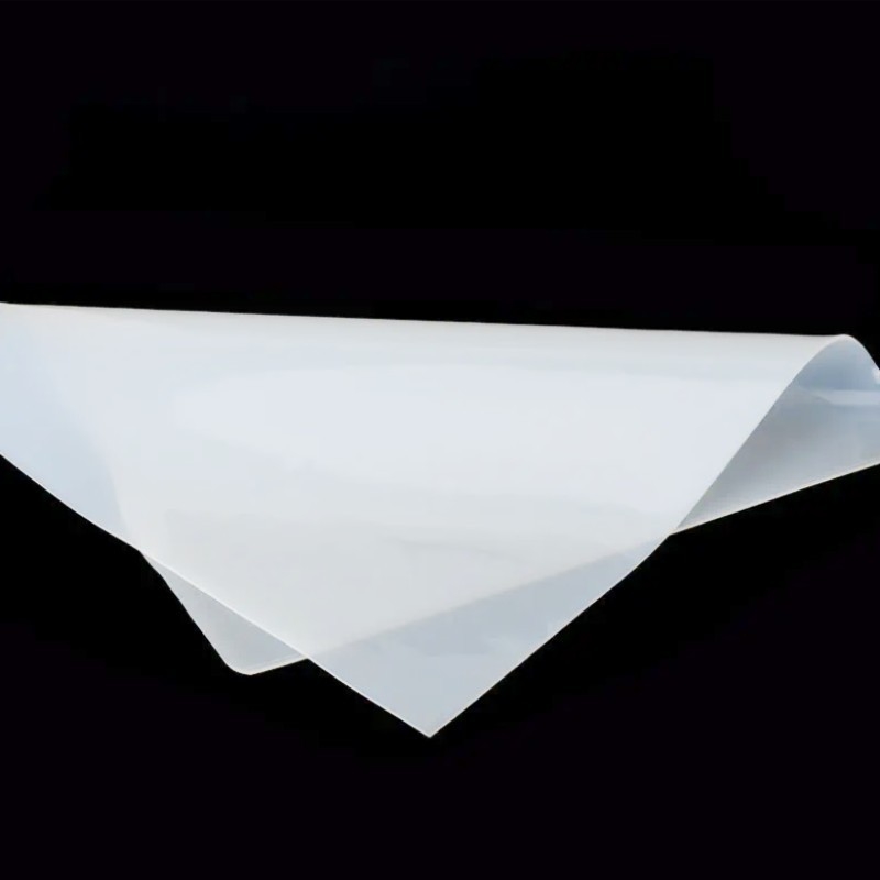 Alta transparencia de caucho de silicona sin color 8% de tensión