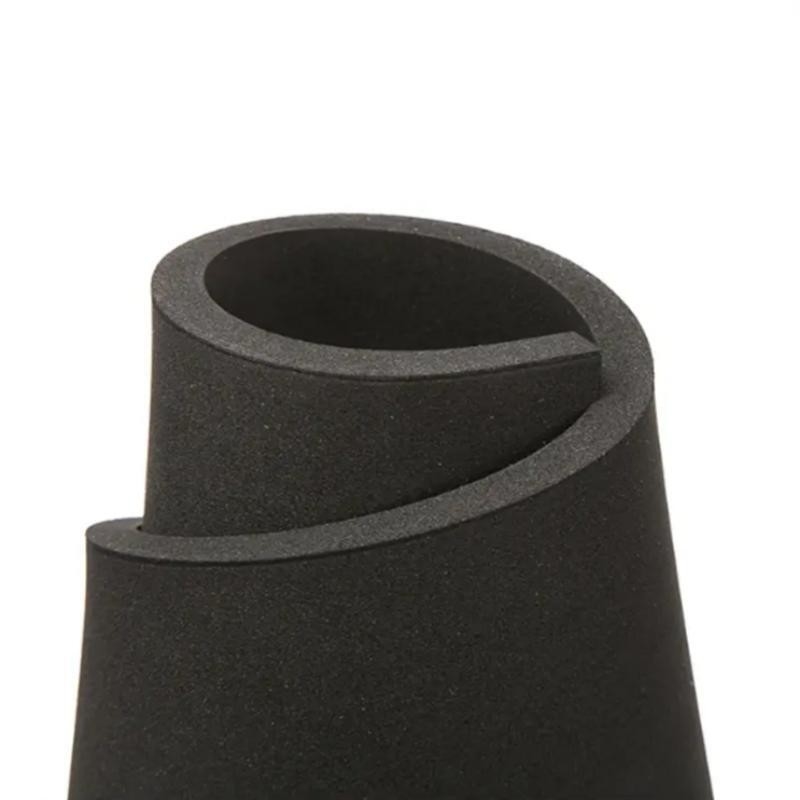 Material de goma de silicona resistente a la electricidad de color negro 1.19 Densidad 350% alargamiento